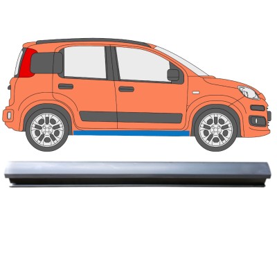 Opravný plech prahu na Fiat Panda 2012- / Levá = Pravá (symetrická) 14970