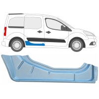 Opravný plech posuvných dveří vnitřní na Citroen Berlingo 2008-2018 / Pravá 17070