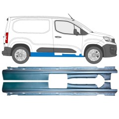 Kompletní práh na Peugeot Partner 2018-2023 / Levá / Pravá / Levá+Pravá / Sada 12880