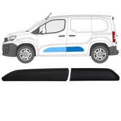 Boční lišta na Peugeot Partner 2018-2023 / Levá / Sada 12989