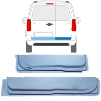 Opravný plech zadních dveří vnitřní na Peugeot Partner 2008-2018 / Levá+Pravá / Sada 16911