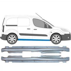 Opravný plech prahu na Citroen Berlingo 2008-2018 / Levá+Pravá / Sada 14012