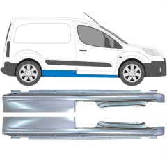 Opravný plech prahu na Citroen Berlingo 2008-2018 / Levá+Pravá / Sada 14099