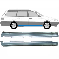 Kompletní práh na Volkswagen Passat B4 1993-1996 / Levá+Pravá / Sada 9372