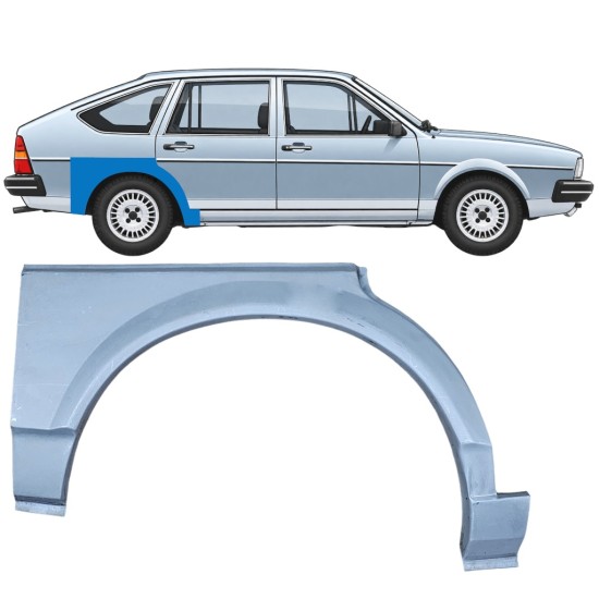 Lem zadního blatníku na Volkswagen Passat B2 1980-1988 / Pravá / SEDAN / HATCHBACK 8089
