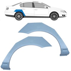 Lem zadního blatníku na Volkswagen Passat B6 2005-2010 / Levá+Pravá / Sada 11455