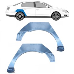 Lem zadního blatníku na Volkswagen Passat B6 2005-2010 / Levá+Pravá / Sada 10286