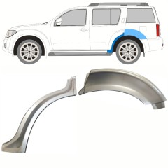 Lem zadního blatníku na Nissan Pathfinder R51 2004-2013 / Levá / Sada 10355