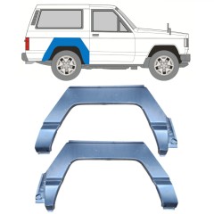 Lem zadního blatníku na Nissan Patrol K160 1979-1990 / Levá+Pravá / Sada 10412