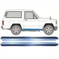 Opravný plech prahu na Nissan Patrol K160 1979-1990 / Levá+Pravá / Sada 16291