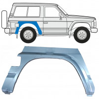 Lem zadního blatníku na Nissan Patrol 1990-1997 / Pravá 11528