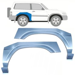 Lem zadního blatníku na Nissan Patrol Y61 GY61 1997-2009 / Levá+Pravá / Sada 10220