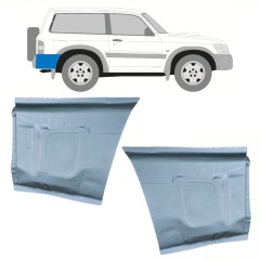 Lem zadního blatníku na Nissan Patrol Y61 GY61 1997-2009 / Levá+Pravá / Sada 10168