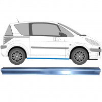 Opravný plech prahu na Peugeot 1007 2005-2009 / Levá = Pravá (symetrická) 7204