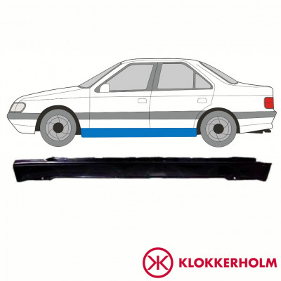 Opravný plech prahu na Peugeot 405 1987-1996 / Levá 10779