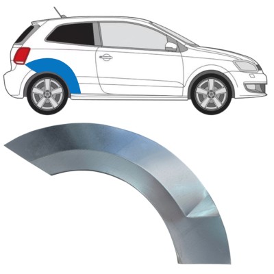 Lem zadního blatníku na Volkswagen Polo 2009-2017 / Pravá 16358