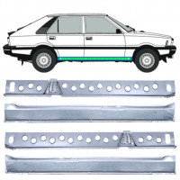 Opravný plech prahu vnitřní + vnější na FSO Polonez 1978-2002 / Sada 12539