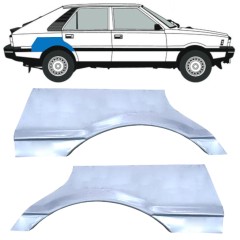 Lem zadního blatníku na FSO Polonez 1978-2002 / Levá+Pravá / Sada 12530