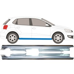 Kompletní práh na Volkswagen Polo 2009-2017 / Levá+Pravá / Sada 9271