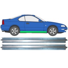 Opravný plech prahu na Honda Prelude 1992-1997 / Levá+Pravá / Sada 11292