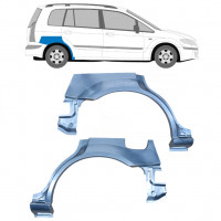 Lem zadního blatníku na Mazda Premacy 1999-2005 / Levá+Pravá / Sada 9158