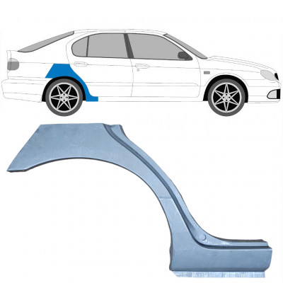 Lem zadního blatníku na Nissan Primera 1996-2001 / Pravá 6842