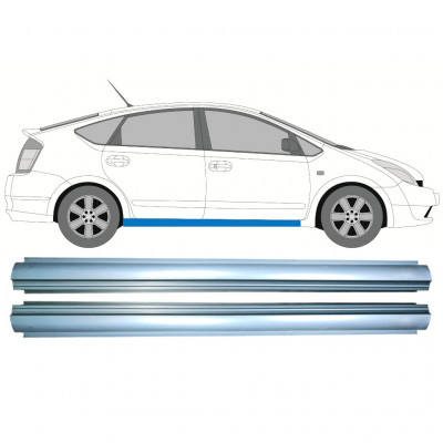 Opravný plech prahu na Toyota Prius 2003-2009 / Levá = Pravá (symetrická) / Sada 9743