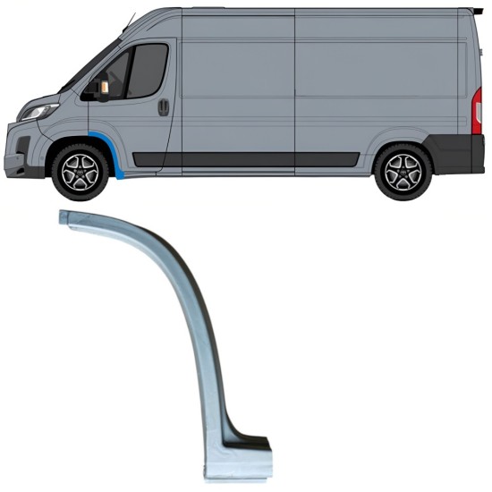 Opravný plech předního podběhu na Toyota Proace Max 2024- / Levá 16836
