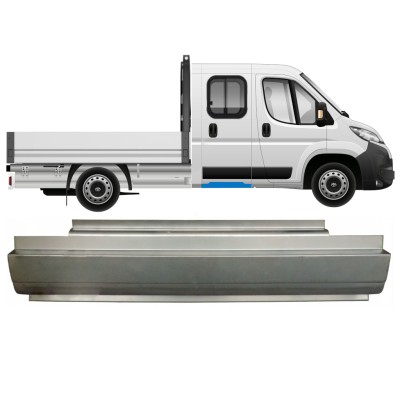 Opravný plech zadního prahu na Toyota Proace Max 2024- / Levá = Pravá (symetrická) 16691