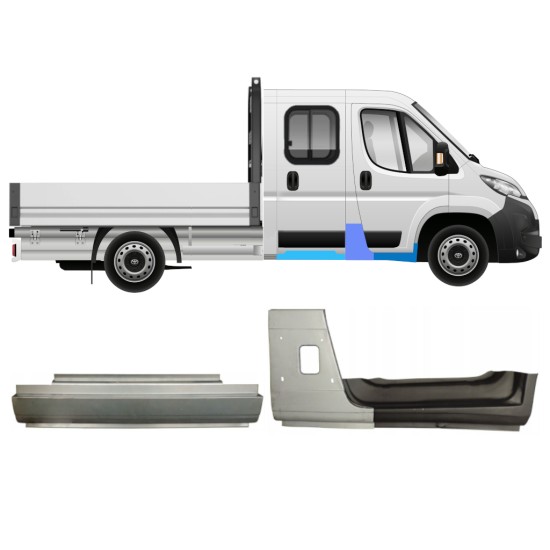 Opravný plech sada na Toyota Proace Max 2024- / Pravá 16686