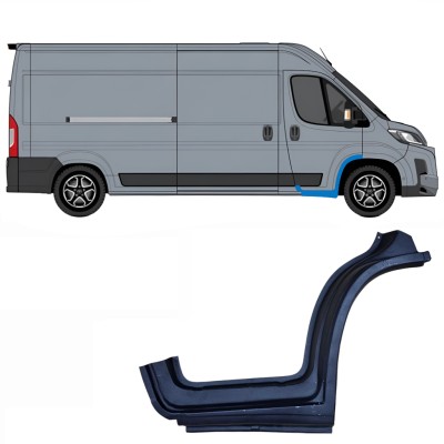 Opravný plech prahu předních dveří na Toyota Proace Max 2024- / Pravá 16671