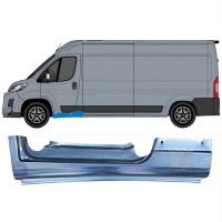 Opravný plech prahu předních dveří na Toyota Proace Max 2024- / Levá 16676
