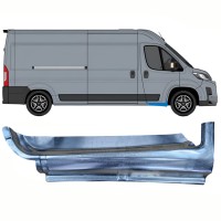 Opravný plech prahu předních dveří na Toyota Proace Max 2024- / Pravá 16629