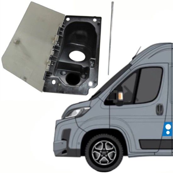 Dvířka palivové nádrže EURO 6 ADBLUE na Toyota Proace Max 2024- / Levá / Sada 15945
