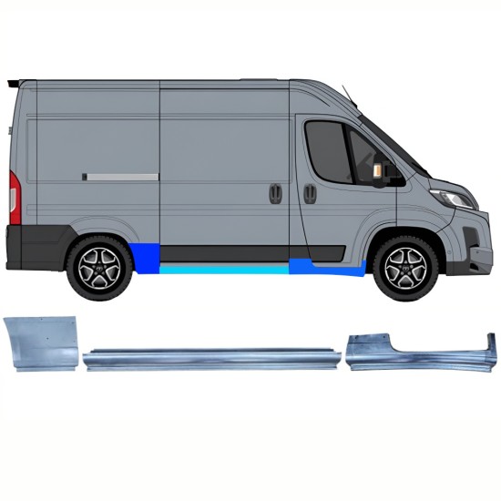 Opravný plech sada na Toyota Proace Max 2024- / Pravá 16756