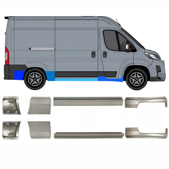 Opravný plech sada na Toyota Proace Max 2024- / Levá+Pravá 16688