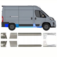 Opravný plech sada na Toyota Proace Max 2024- / Levá+Pravá 16714