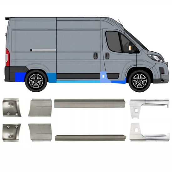 Opravný plech sada na Toyota Proace Max 2024- / Levá+Pravá 16714