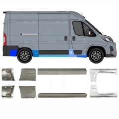 Opravný plech sada na Toyota Proace Max 2024- / Levá+Pravá 16713