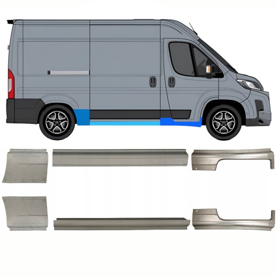 Opravný plech sada na Toyota Proace Max 2024- / Levá+Pravá 16678