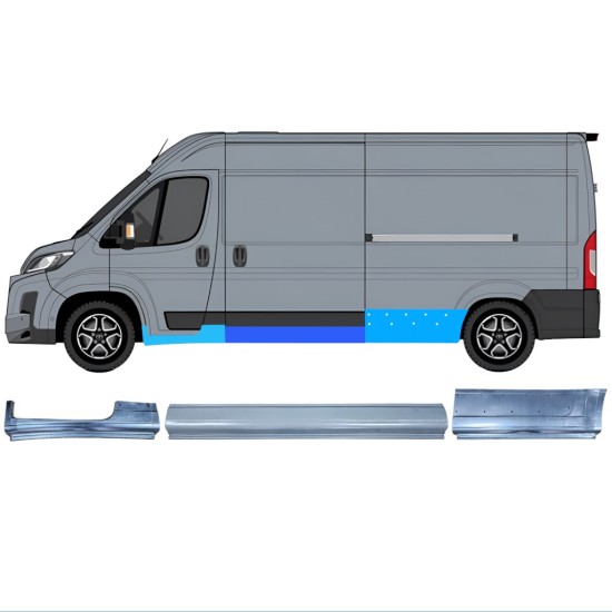 Opravný plech sada na Toyota Proace Max 2024- / Levá 16754
