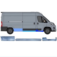 Opravný plech sada na Toyota Proace Max 2024- / Pravá 16757