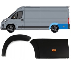 Sada bočních lišt zadního podběhu pro světlo na Toyota Proace Max 2024- / Levá 15890