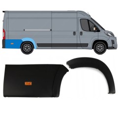 Sada bočních lišt zadního podběhu pro světlo na Toyota Proace Max 2024- / Pravá 15889