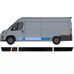 Sada lišt na Toyota Proace Max 2024- / Levá 15886
