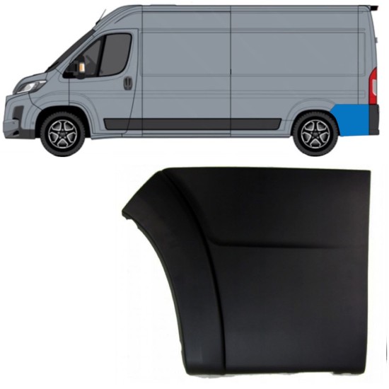 Zadní boční lišta