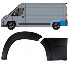 Zadní boční lišta na Toyota Proace Max 2024- / Levá 15910