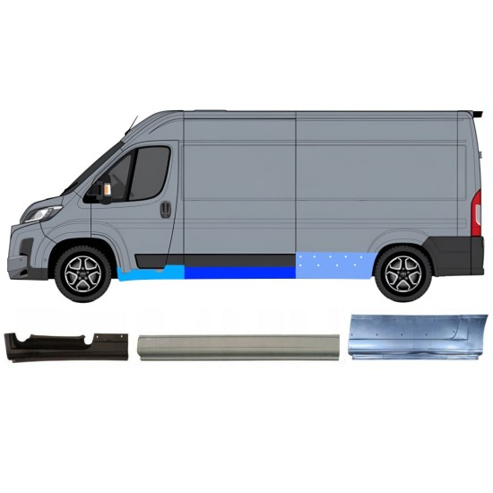 Opravný plech sada na Toyota Proace Max 2024- / Levá 16760