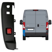 Roh zadního nárazníku 180 stupňů na Toyota Proace Max 2024- / Levá 16039