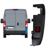 Roh zadního nárazníku 270 stupňů na Toyota Proace Max 2024- / Pravá 15938